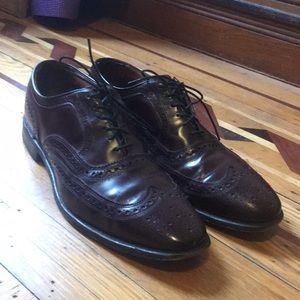 Allen Edmonds McAllister in Chili. Beautiful craftsmanship. Detailed brogue.